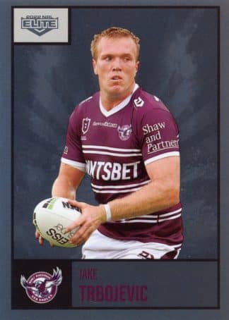2022 NRL Elite Silver Specials - SS053 Jake Trbojevic Manly Warringah Sea Eagles