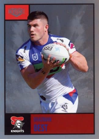 2022 NRL Elite Silver Specials - SS066 Bradman Best Newcastle Knights