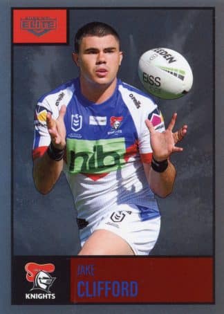 2022 NRL Elite Silver Specials - SS067 Jake Clifford Newcastle Knights