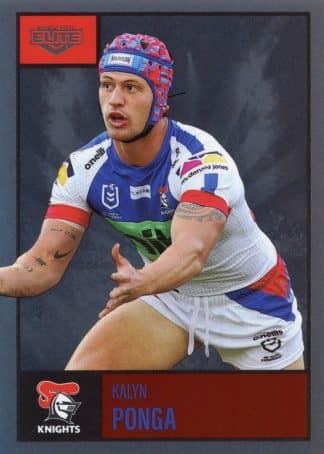 2022 NRL Elite Silver Specials - SS071 Kalyn Ponga Newcastle Knights