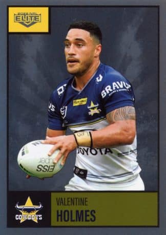 2022 NRL Elite Silver Specials - SS077 Valentine Holmes North Queensland Cowboys