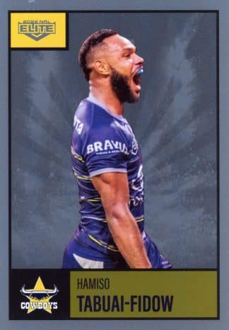 2022 NRL Elite Silver Specials - SS079 Hamiso Tabuai-Fidow North Queensland Cowboys