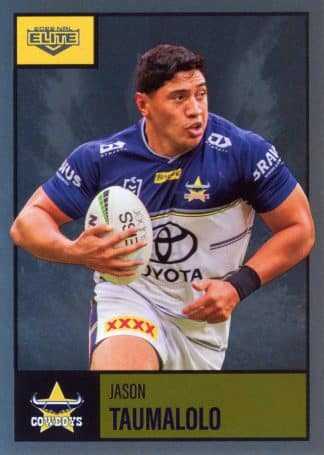 2022 NRL Elite Silver Specials - SS080 Jason Taumalolo North Queensland Cowboys