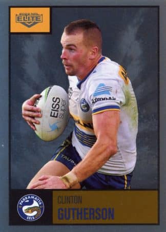 2022 NRL Elite Silver Specials - SS085 Clinton Gutherson Parramatta Eels