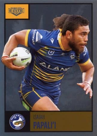 2022 NRL Elite Silver Specials - SS089 Isaiah Papali'i Parramatta Eels