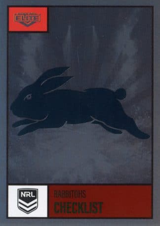 2022 NRL Elite Silver Specials - SS100 South Sydney Rabbitohs Checklist
