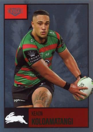 2022 NRL Elite Silver Specials - SS105 Keaon Koloamatangi South Sydney Rabbitohs