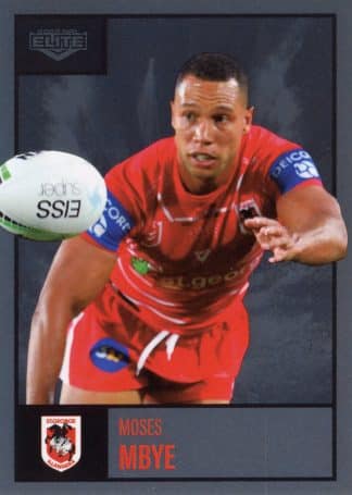 2022 NRL Elite Silver Specials - SS114 Moses Mbye St George Illawarra Dragons