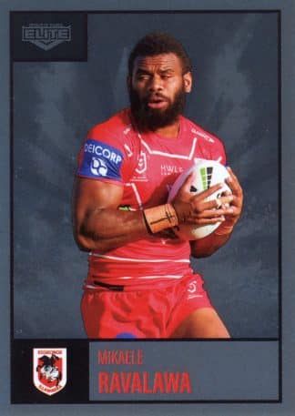 2022 NRL Elite Silver Specials - SS116 Mikaele Ravalawa St George Illawarra Dragons