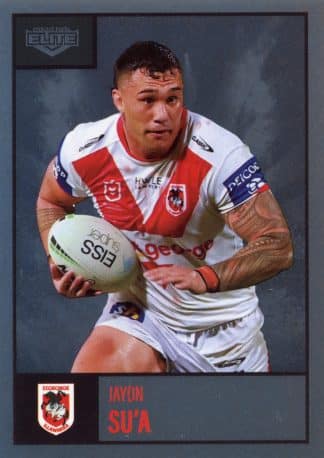 2022 NRL Elite Silver Specials - SS117 Jaydn Su'a St George Illawarra Dragons