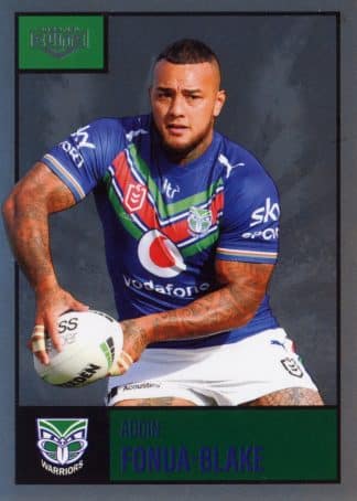 2022 NRL Elite Silver Specials - SS130 Addin Fonua-Blake Warriors