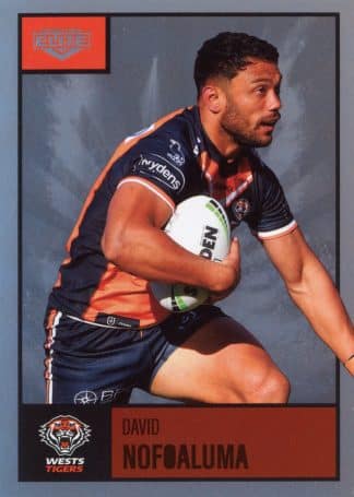 2022 NRL Elite Silver Specials - SS141 David Nofoaluma Wests Tigers