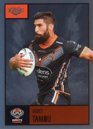 2022 NRL Elite Silver Specials - SS142 James Tamou Wests Tigers