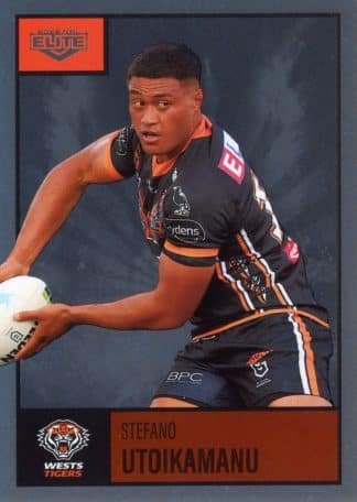 2022 NRL Elite Silver Specials - SS144 Stefano Utoikamanu Wests Tigers