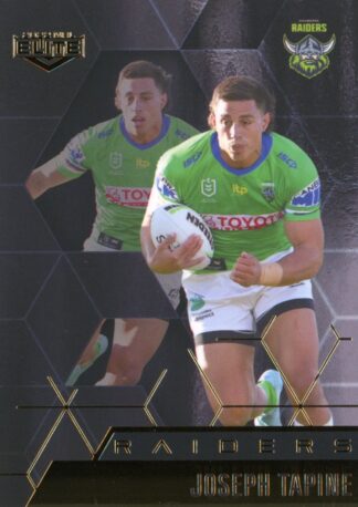 2022 NRL Elite Black Diamond Mojo - MBD015 Joseph Tapine Canberra Raiders