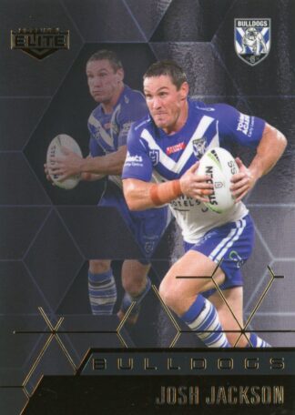 2022 NRL Elite Black Diamond Mojo - MBD023 Josh Jackson Canterbury Bulldogs