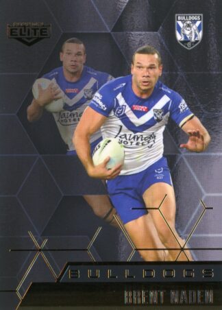 2022 NRL Elite Black Diamond Mojo - MBD024 Brent Naden Canterbury Bulldogs