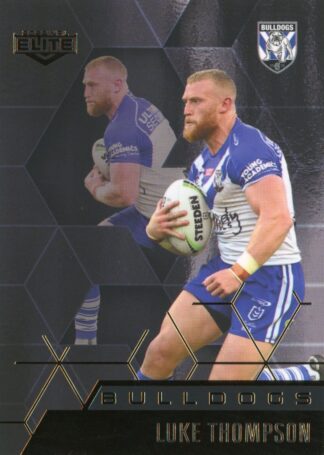 2022 NRL Elite Black Diamond Mojo - MBD026 Luke Thompson Canterbury Bulldogs