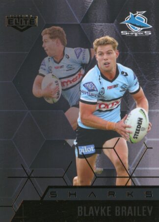 2022 NRL Elite Black Diamond Mojo - MBD029 Blayke Brailey Cronulla Sharks