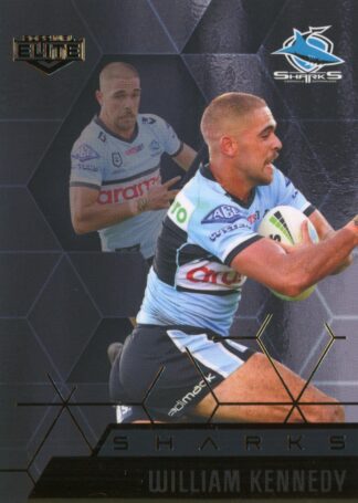 2022 NRL Elite Black Diamond Mojo - MBD032 William Kennedy Cronulla Sharks