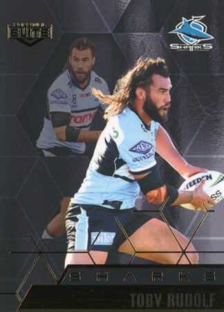 2022 NRL Elite Black Diamond Mojo - MBD036 Toby Rudolf Cronulla Sharks
