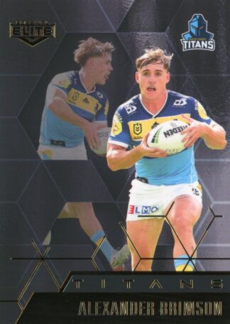 2022 NRL Elite Black Diamond Mojo - MBD038 Alexander Brimson Gold Coast Titans