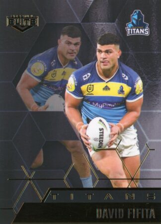 2022 NRL Elite Black Diamond Mojo - MBD041 David Fifita Gold Coast Titans