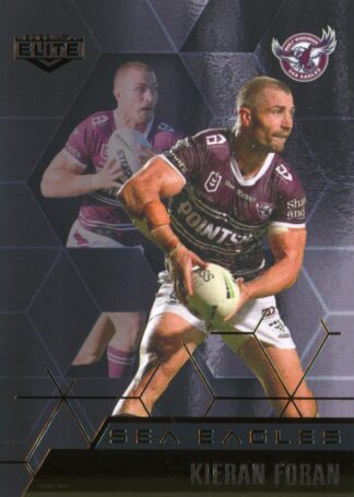 2022 NRL Elite Black Diamond Mojo - MBD049 Kieran Foran Manly Warringah Sea Eagles