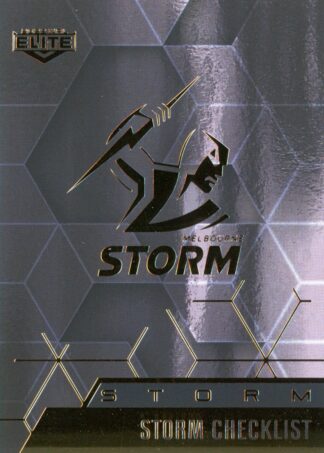2022 NRL Elite Black Diamond Mojo - MBD055 Melbourne Storm Checklist