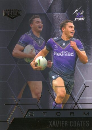 2022 NRL Elite Black Diamond Mojo - MBD057 Xavier Coates Melbourne Storm