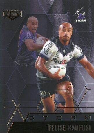2022 NRL Elite Black Diamond Mojo - MBD060 Felise Kaufusi Melbourne Storm