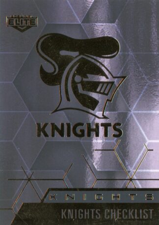 2022 NRL Elite Black Diamond Mojo - MBD064 Newcastle Knights Checklist