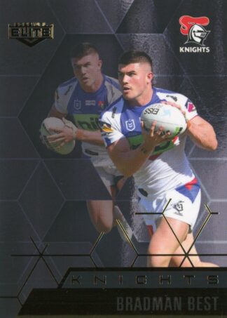 2022 NRL Elite Black Diamond Mojo - MBD066 Bradman Best Newcastle Knights