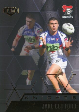 2022 NRL Elite Black Diamond Mojo - MBD067 Jake Clifford Newcastle Knights
