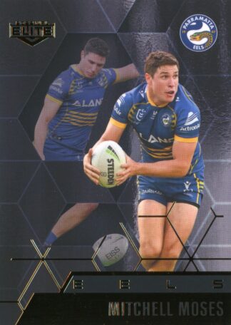 2022 NRL Elite Black Diamond Mojo - MBD088 Mitchell Moses Parramatta Eels