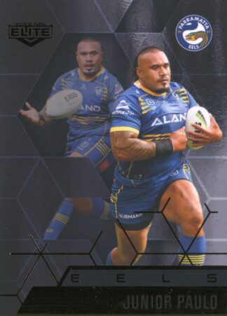 2022 NRL Elite Black Diamond Mojo - MBD090 Junior Paulo Parramatta Eels