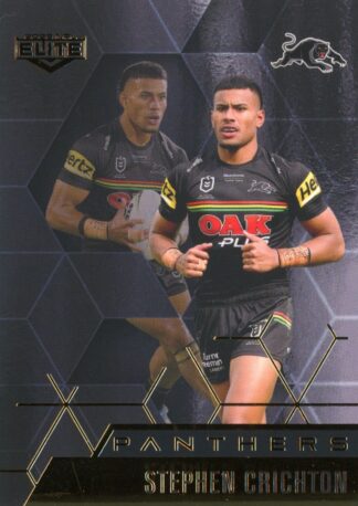 2022 NRL Elite Black Diamond Mojo - MBD093 Stephen Crichton Penrith Panthers