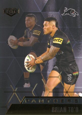 2022 NRL Elite Black Diamond Mojo - MBD098 Brian To'o Penrith Panthers