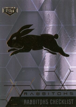 2022 NRL Elite Black Diamond Mojo - MBD100 South Sydney Rabbitohs Checklist