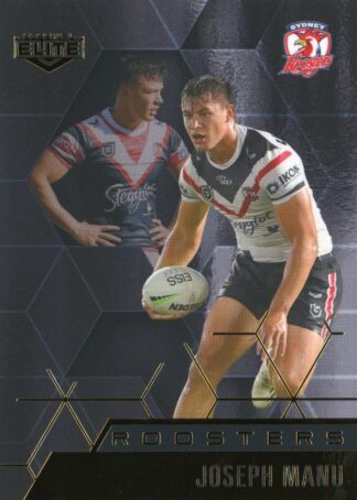 2022 NRL Elite Black Diamond Mojo - MBD120 Joseph Manu Sydney Roosters