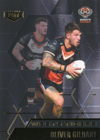 2022 NRL Elite Black Diamond Mojo - MBD138 Oliver Gildart Wests Tigers