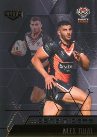 2022 NRL Elite Black Diamond Mojo - MBD143 Alex Twal Wests Tigers