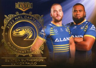 2022 NRL Elite Captains - C10 Clinton Gutherson Parramatta Eels