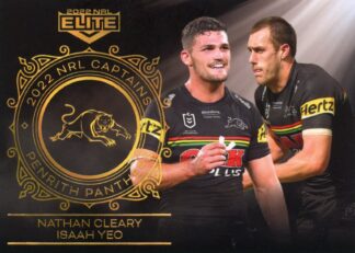 2022 NRL Elite Captains - C11 Nathan Cleary & Isaah Yeo Penrith Panthers