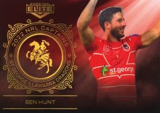 2022 NRL Elite Captains - C13 Ben Hunt St George Dragons