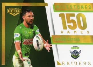 2022 NRL Elite Case Card - M02 Jordan Rapana Canberra Raiders