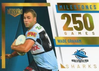 2022 NRL Elite Case Card - M04 Wade Graham Cronulla Sharks