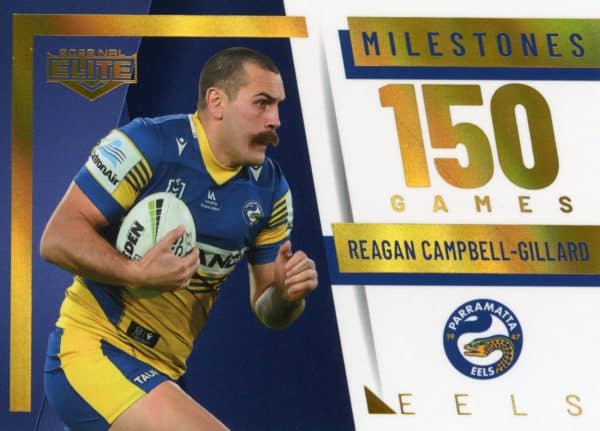 2022 NRL Elite Case Card - M10 Reagan Campbell-Gillard Parramatta Eels