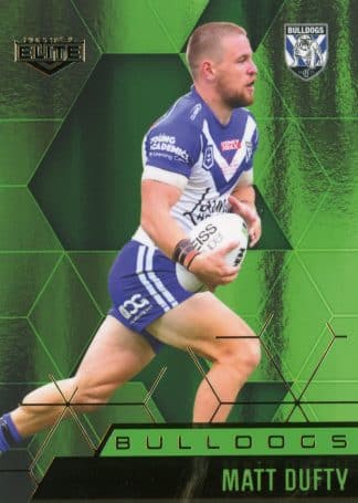 2022 NRL Elite Emerald Mojo - ME022 Matt Dufty Canterbury Bulldogs