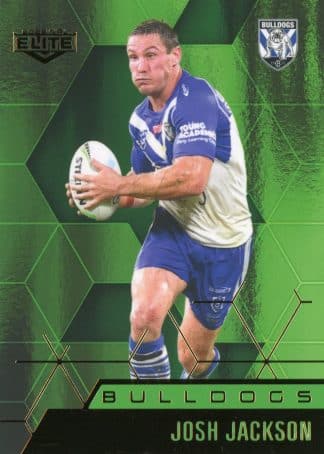 2022 NRL Elite Emerald Mojo - ME023 Josh Jackson Canterbury Bulldogs
